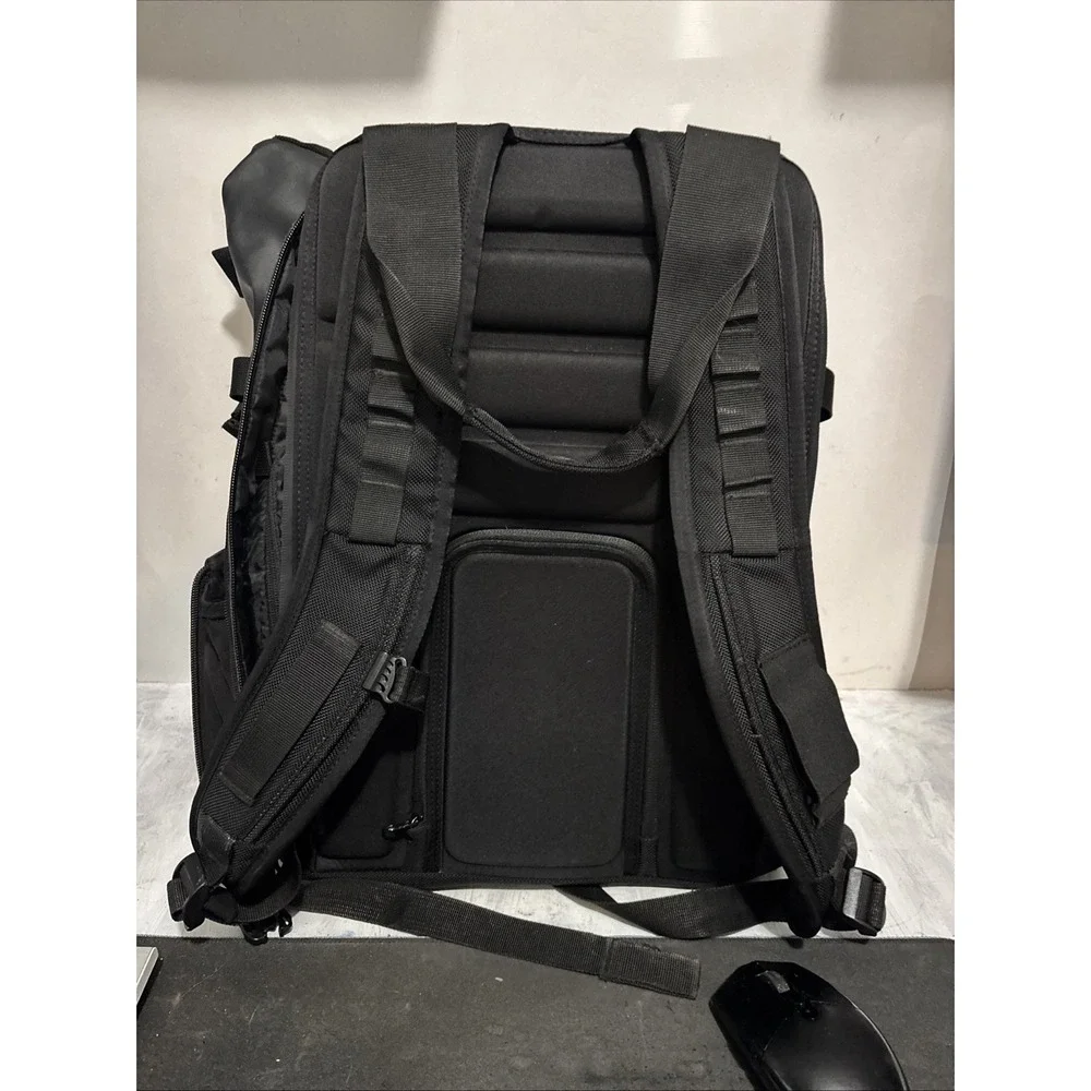 Wandrd PRVKE 31L Backpack Black Camera Bag Roll Top Repair Needed